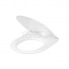 CERSANIT MISKA ZAWIESZANA LARGA PRO OVAL CERSANIT VORTEX Z DESKĄ DUROPLASTOWĄ MOONWAY SPOT SLIM Z PODŚWIETLENIEM LED SET C823: S4026-009